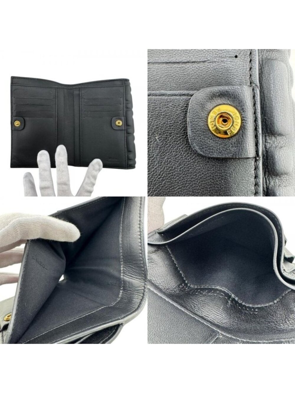 Fendi Hook Baguette Bifold Wallet - Picture 7 of 8